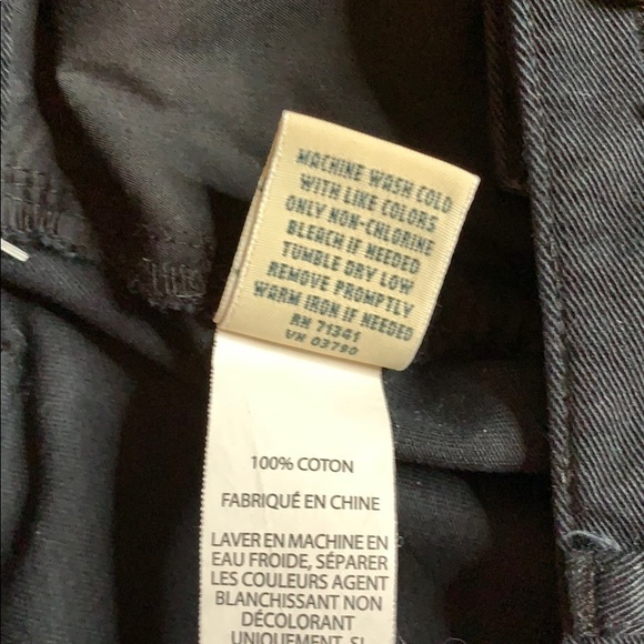 NWOT - LL Bean Dark Gray Favorite Fit Pants - 4 - Picture 6 of 6